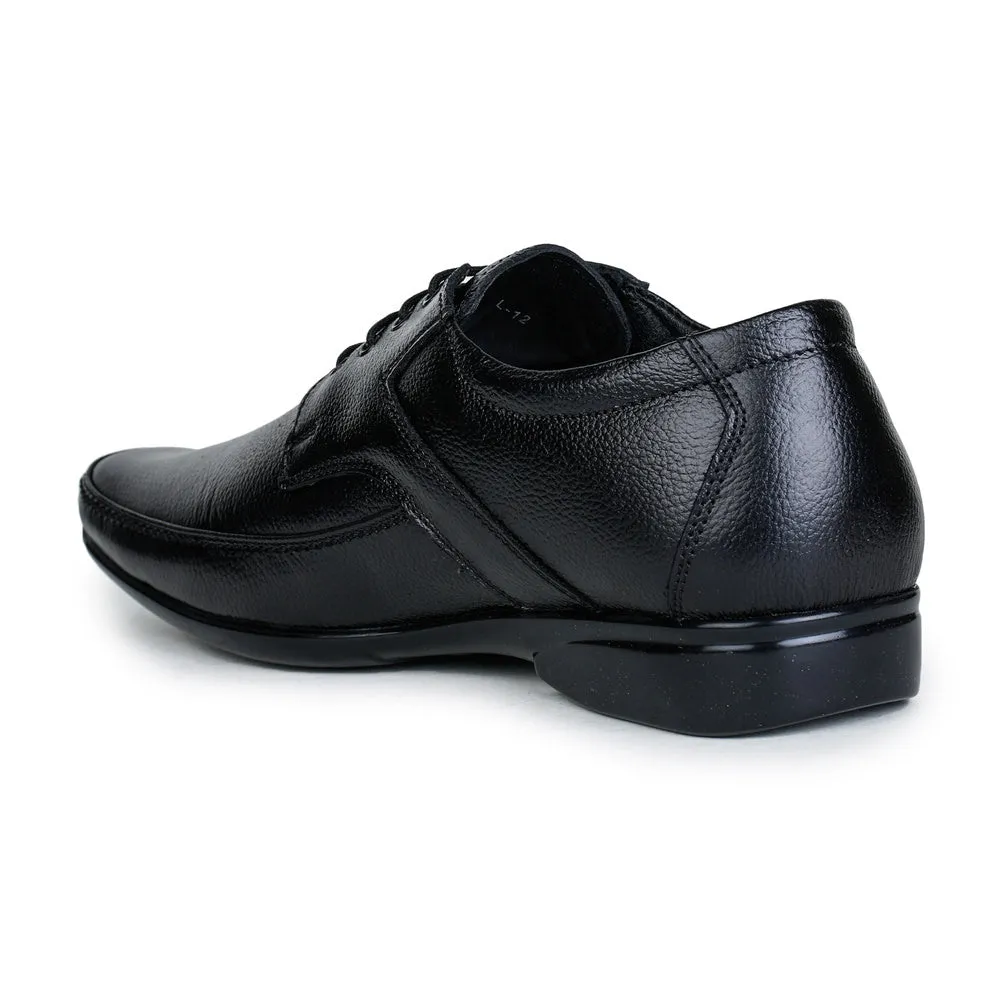 Fortune (Black) Derby Shoes For Men HOL-12 By Liberty