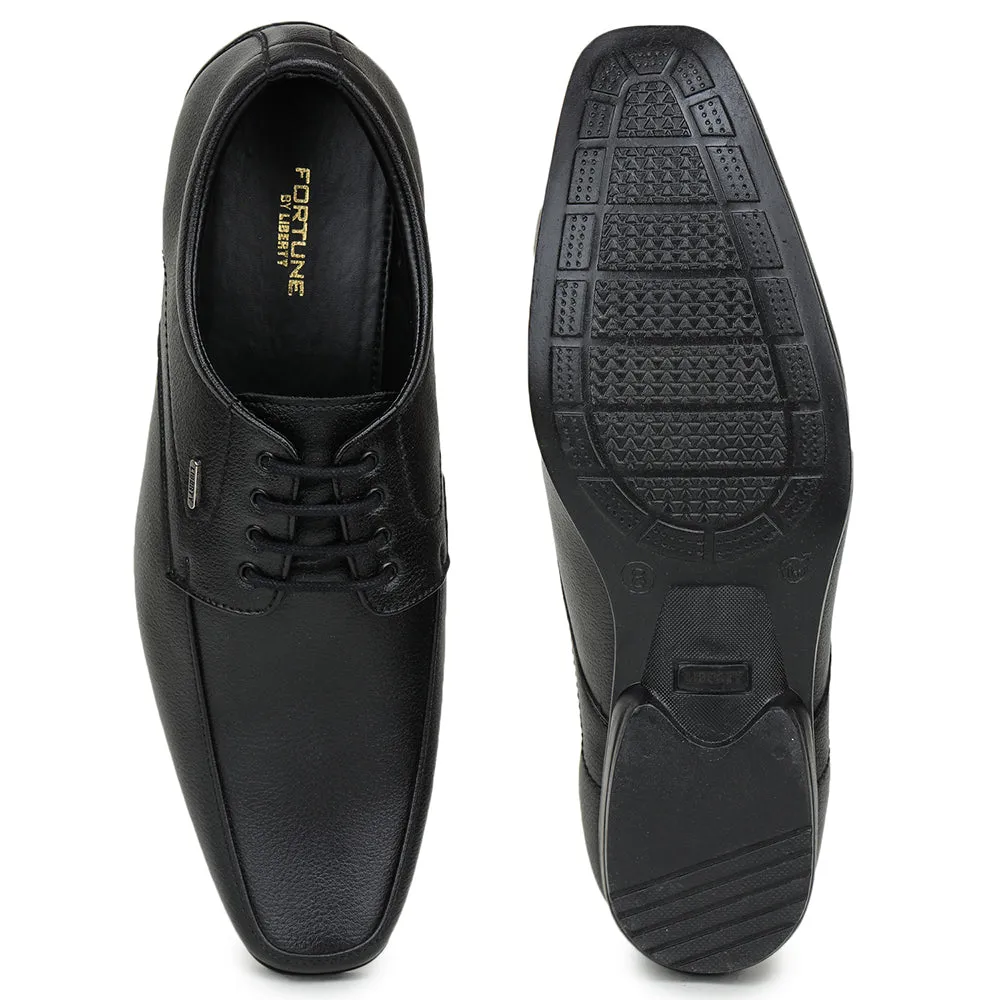 Fortune (Black) Formal Lace Up Shoes For Men Uvl-35 By Liberty