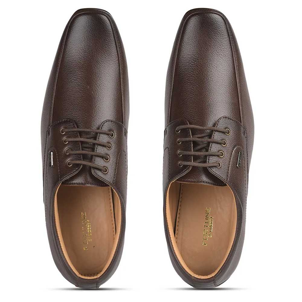 Fortune (Brown) Formal Lace Up Shoes For Men UVL-35 By Liberty