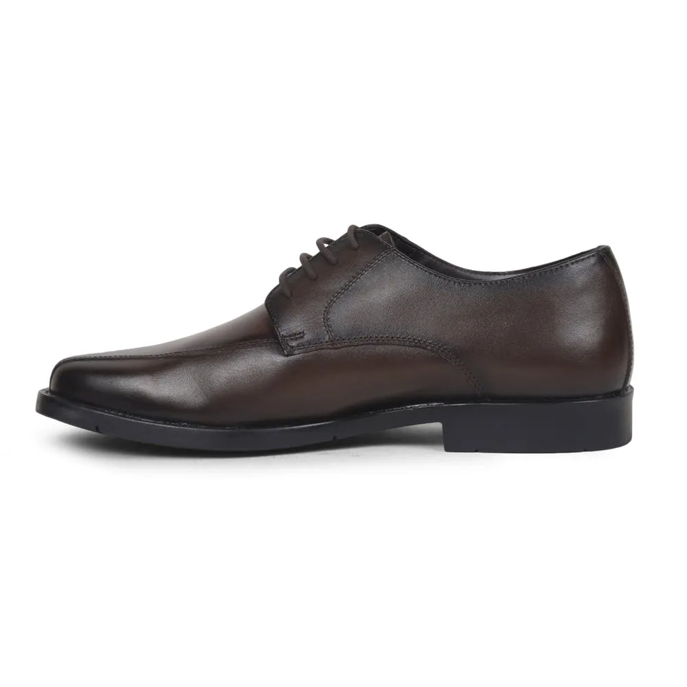 Mens Eco-Friendly Brown Formal Lacing Shoes - Fortune by Liberty, Style ECO-01E