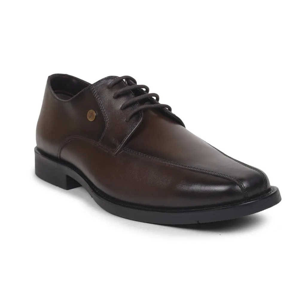 Mens Eco-Friendly Brown Formal Lacing Shoes - Fortune by Liberty, Style ECO-01E