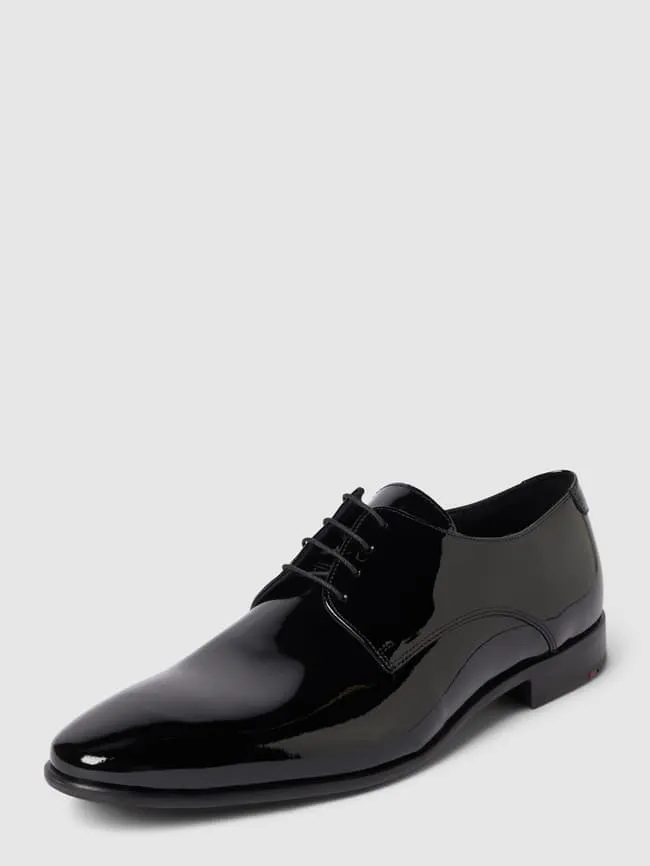 Genuine leather derby shoes model "SHERES" Lloyd, black