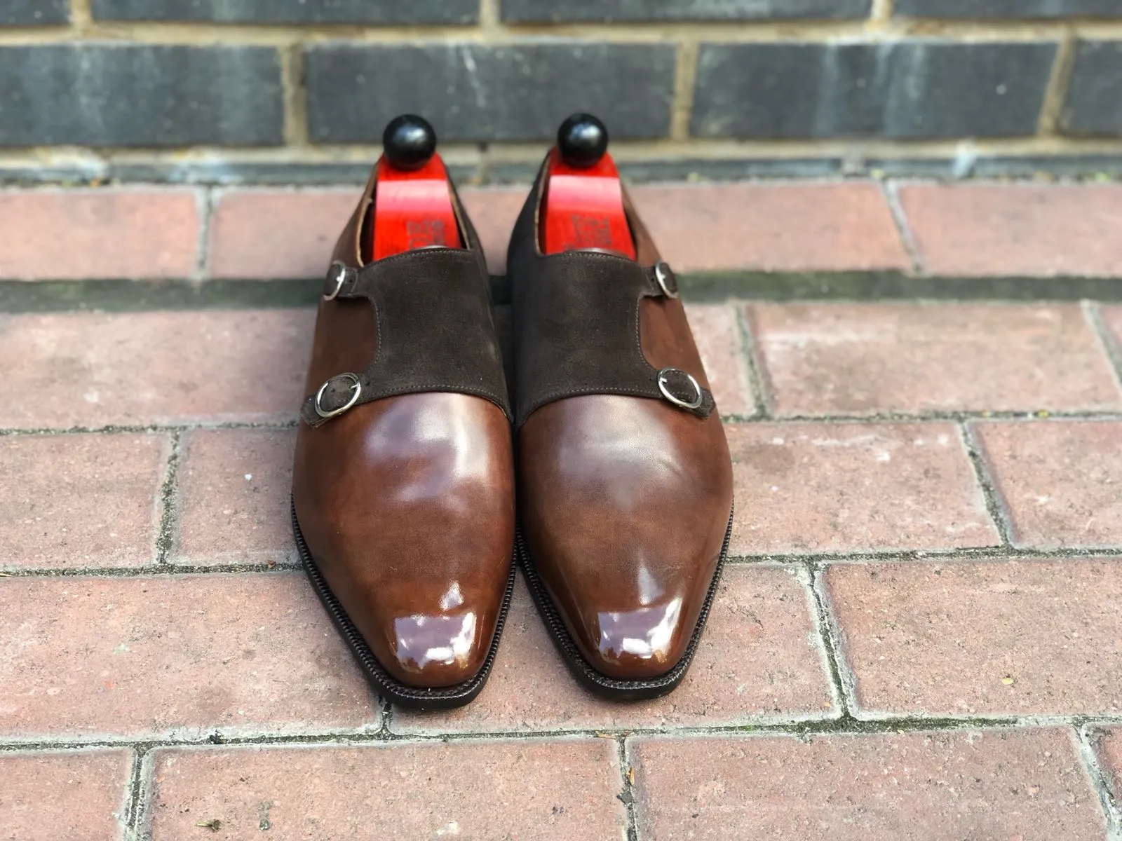 Gilmore - MTO - Walnut Museum Calf / Bitter Chocolate Suede - LPB Last - Single Leather Sole