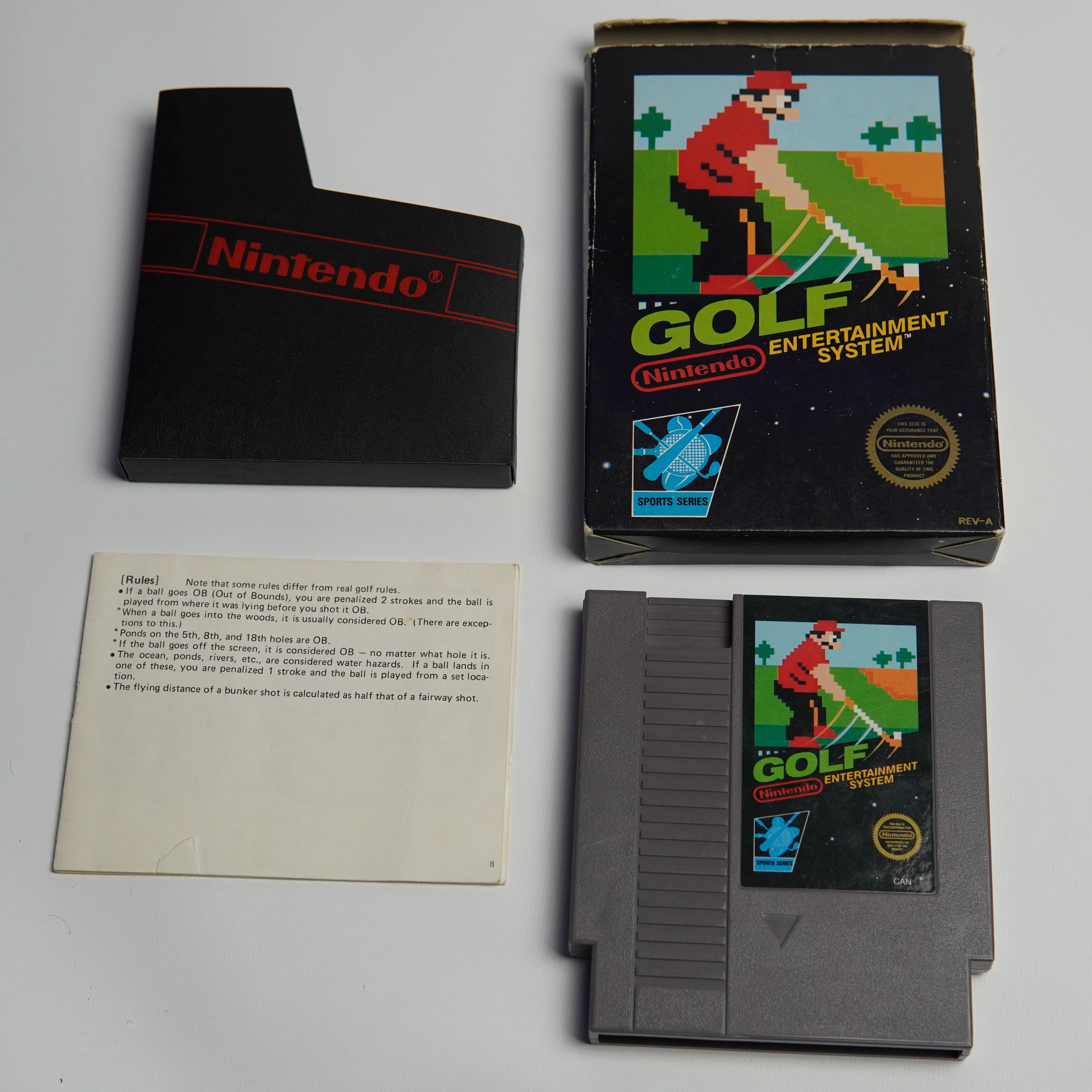 Golf - NES (Complete in Box) (First Print)