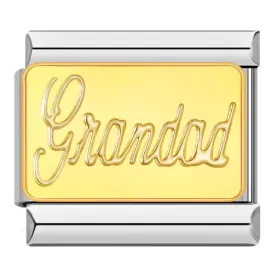 GranDad, Gold plate, on Silver