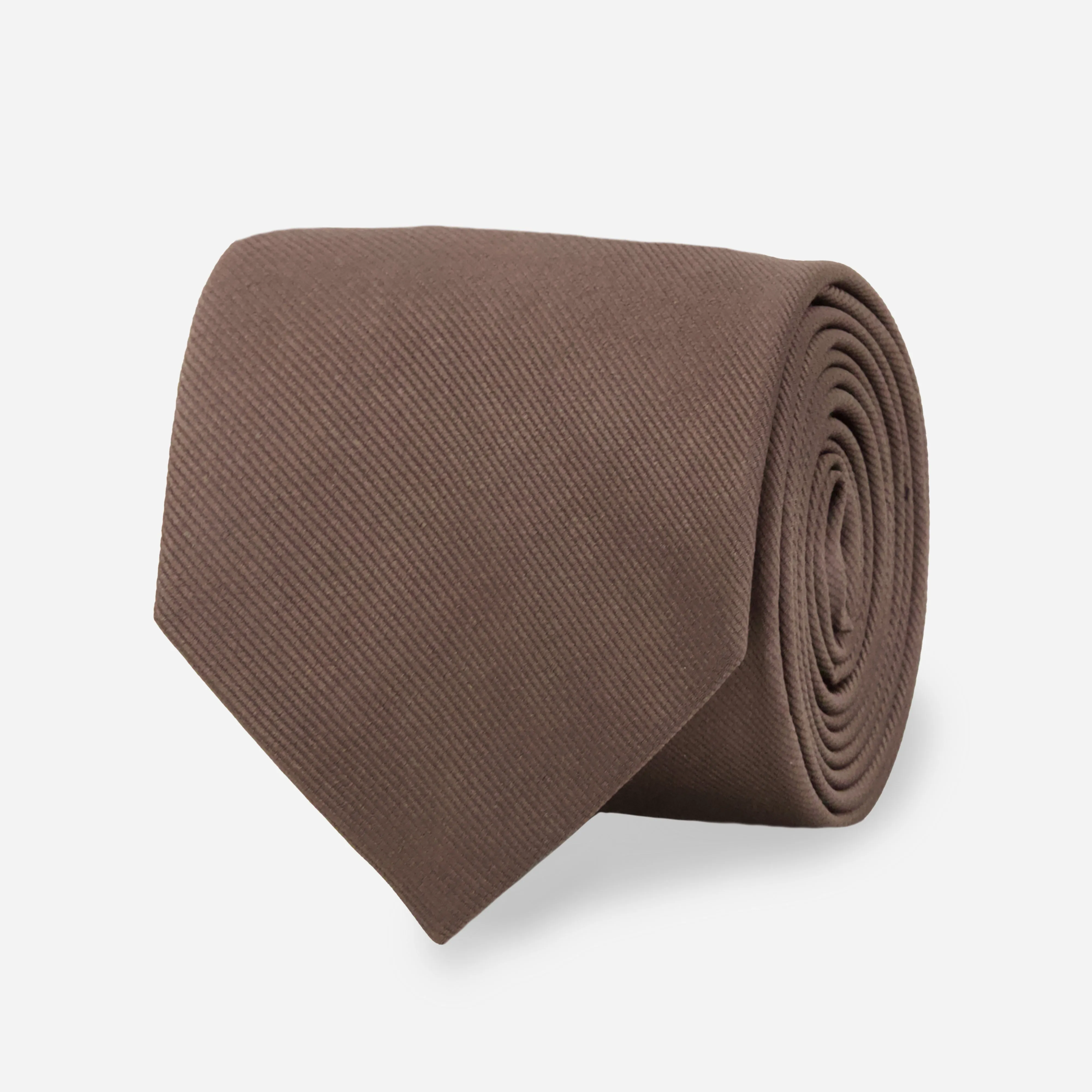 Grosgrain Solid Sable Tie