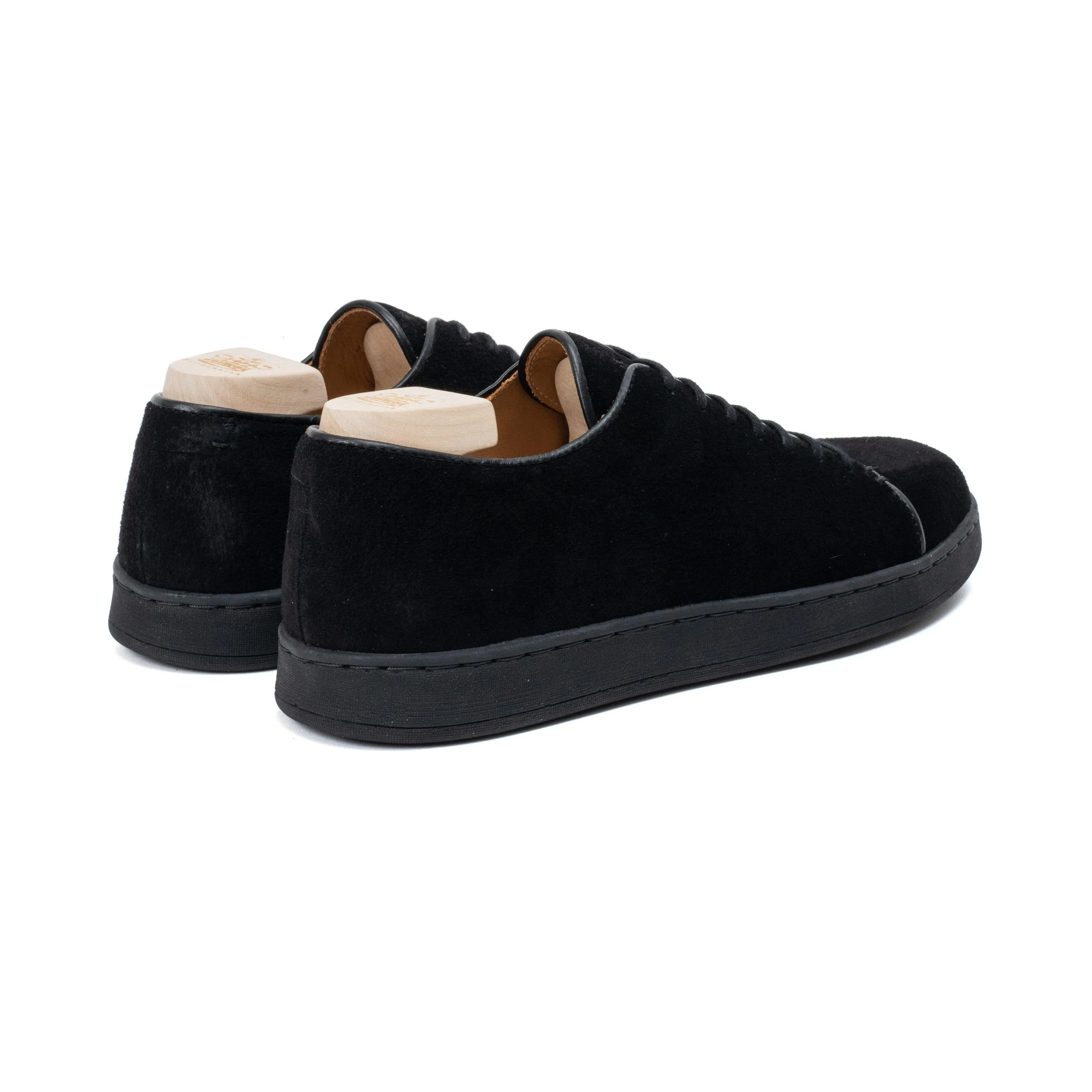 Harlestone Derby - Black Scottish Deer Suede