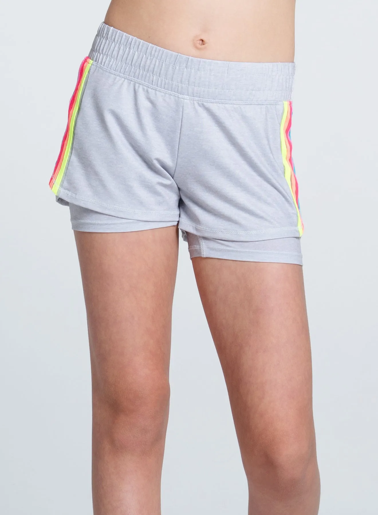 Heather Prisma Stripe Short