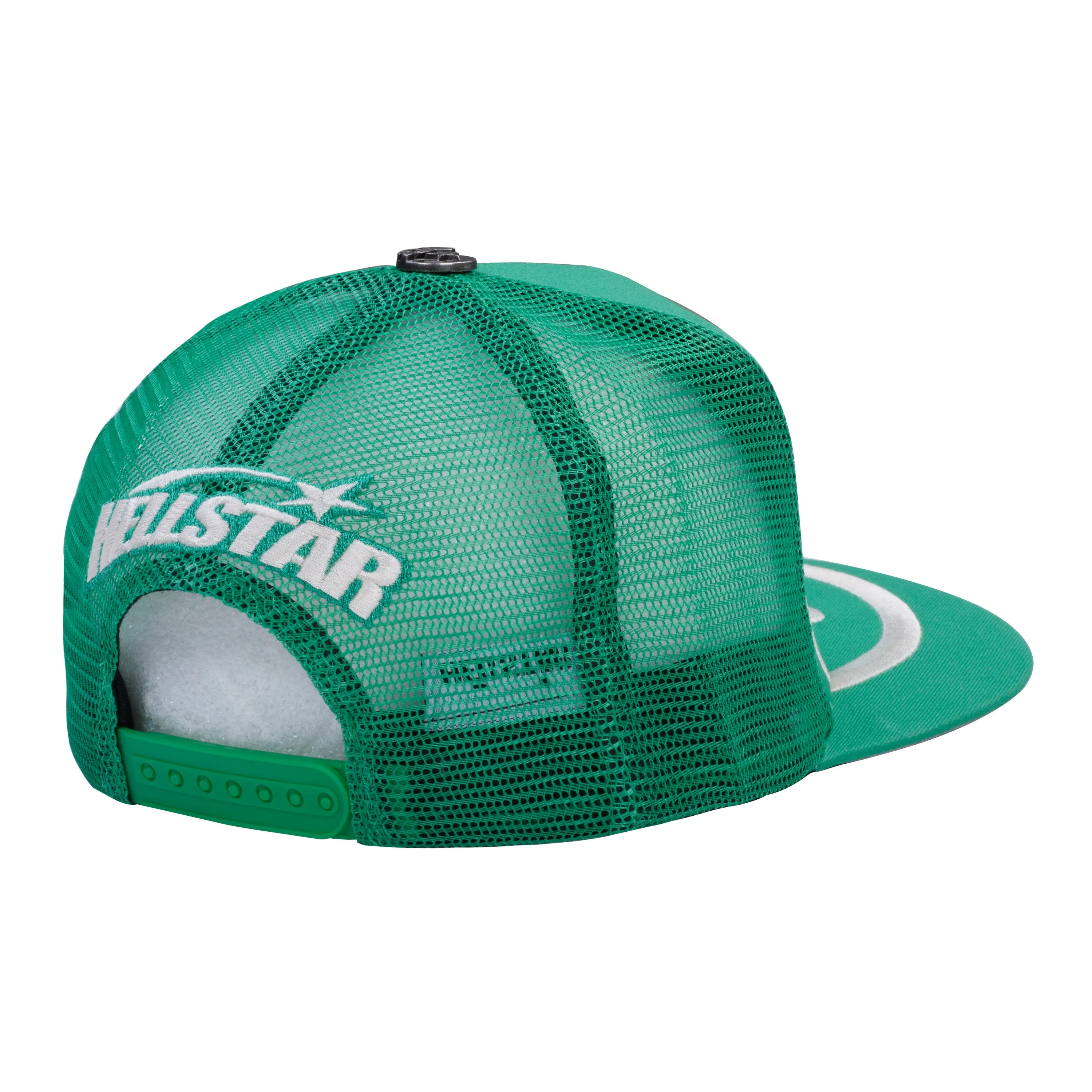 Hellstar Big Logo Trucker Hat Green