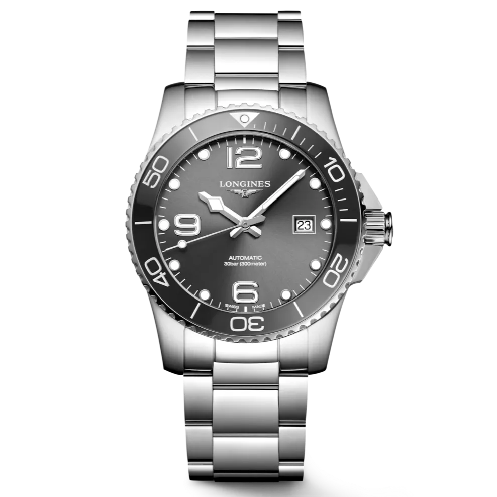 HydroConquest 41mm Stainless Steel & Ceramic