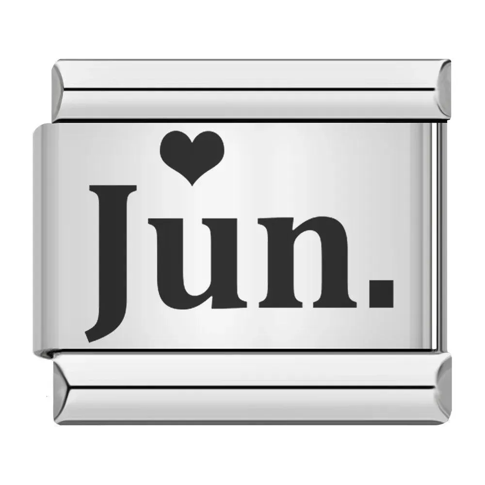 June with Heart, on Silver