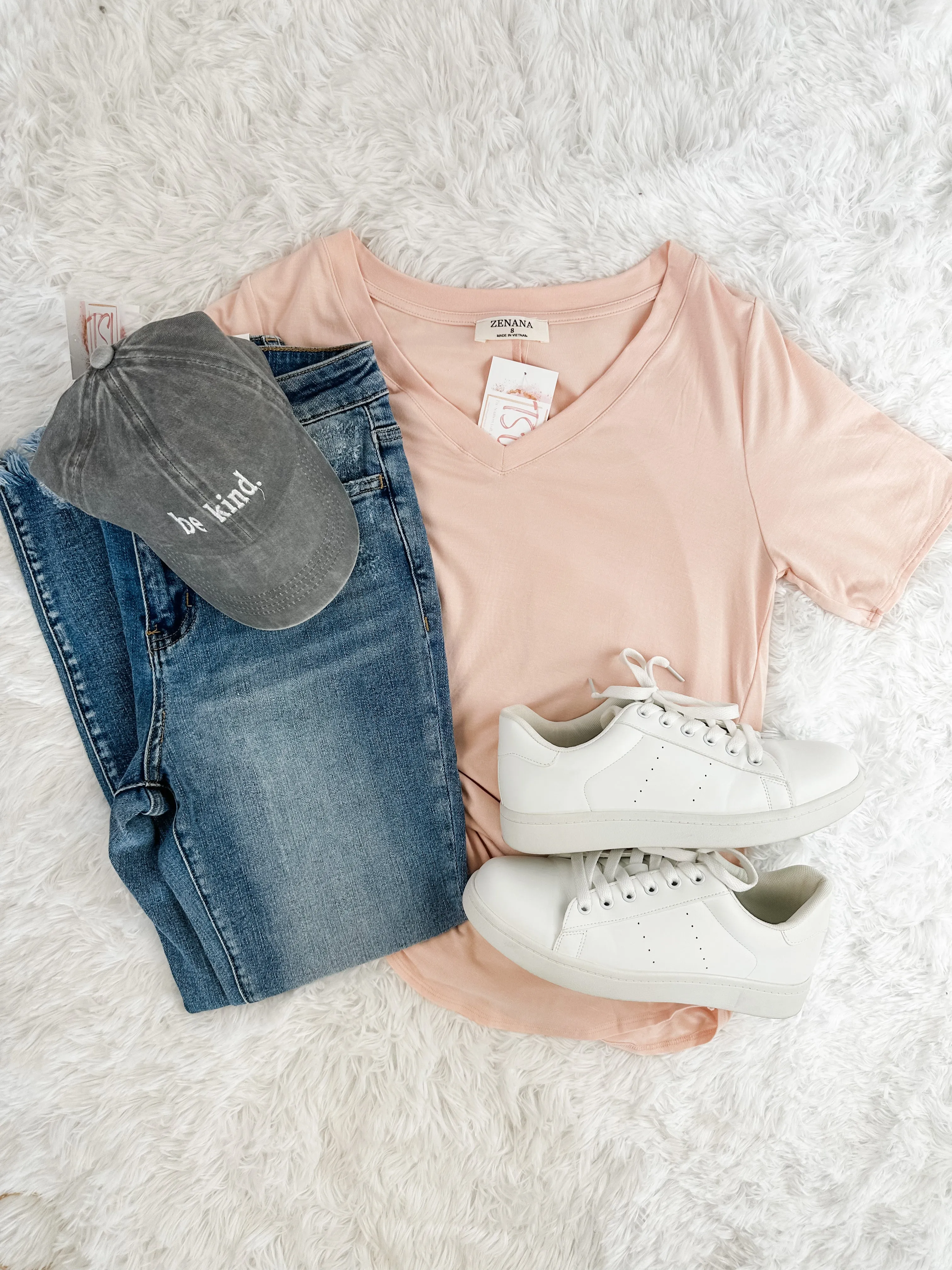 Keep It Simple V-Neck Tee