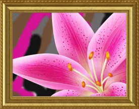 Lily Array Framed Wall Painting