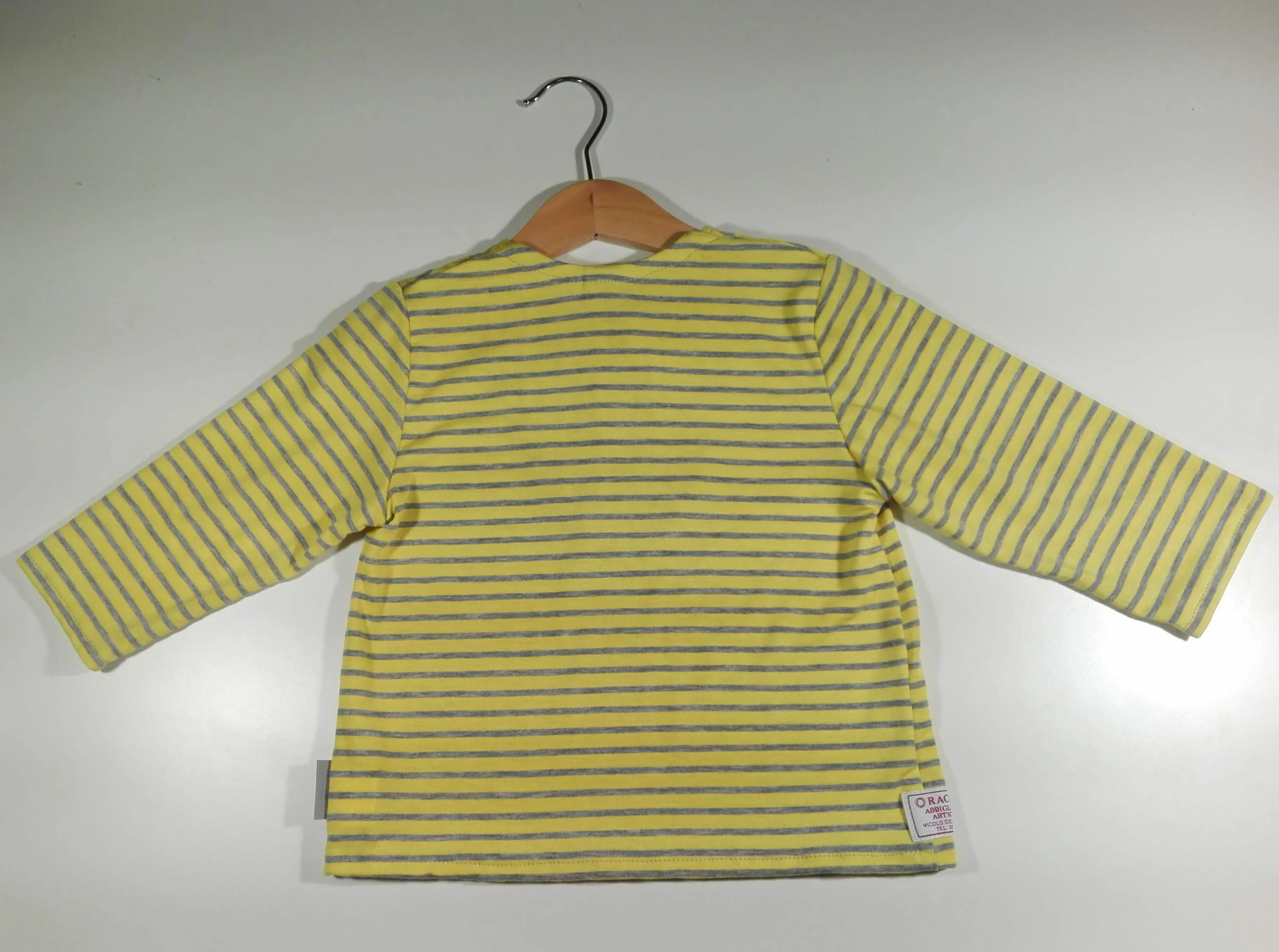 Long-sleeved sweater in thin cotton