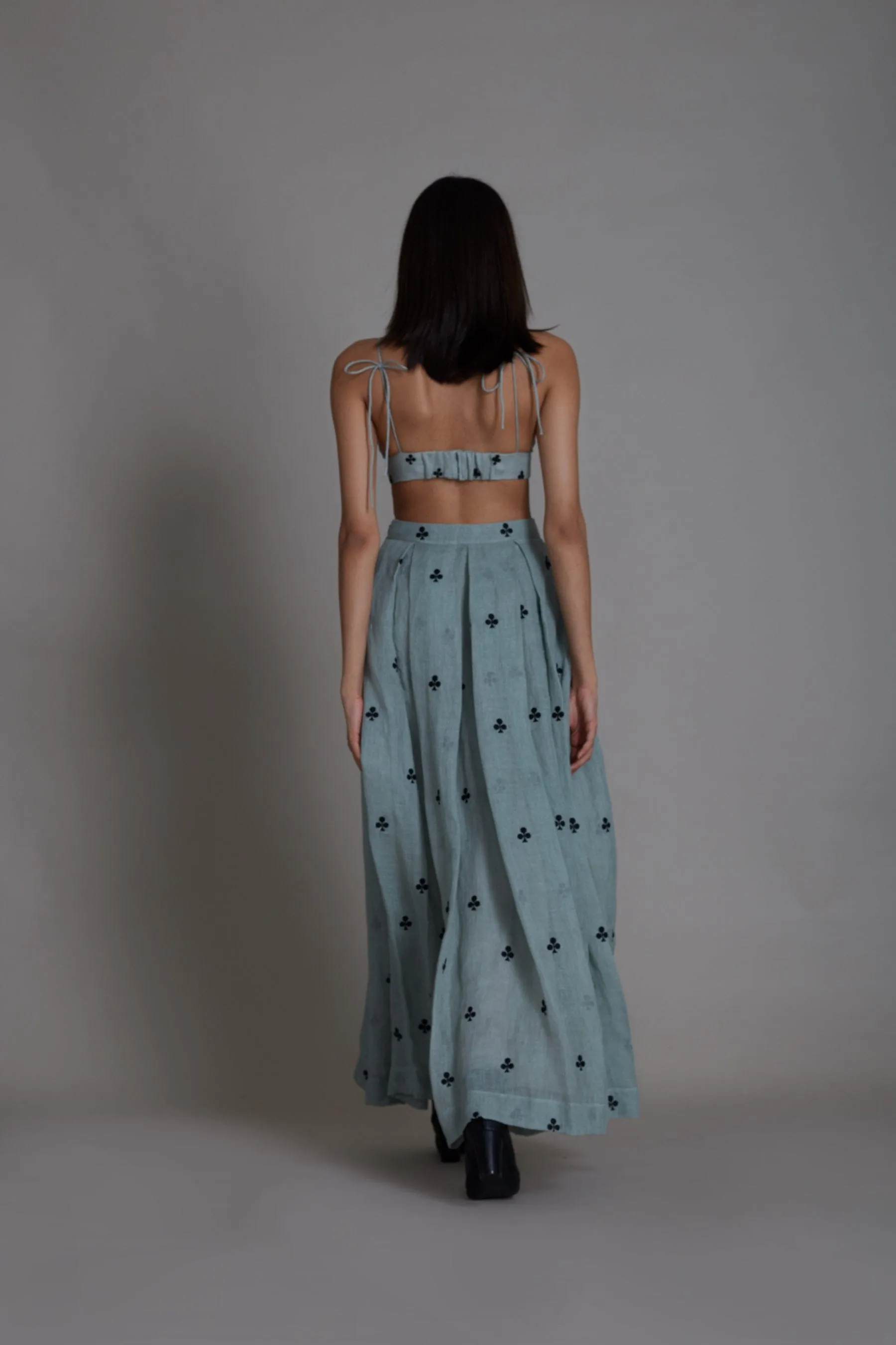 Mati Club Lehenga-Blue