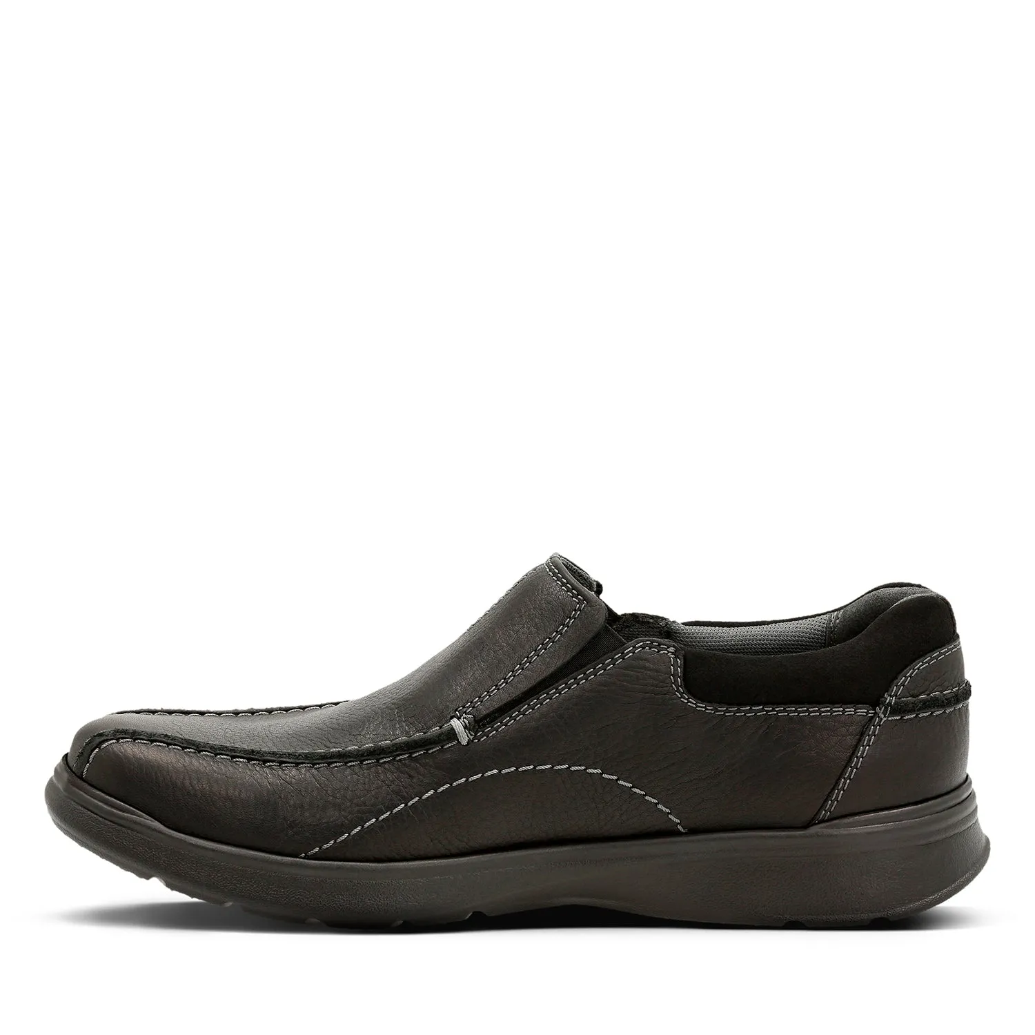 Mens - Cotrell Step Black Oily Leather