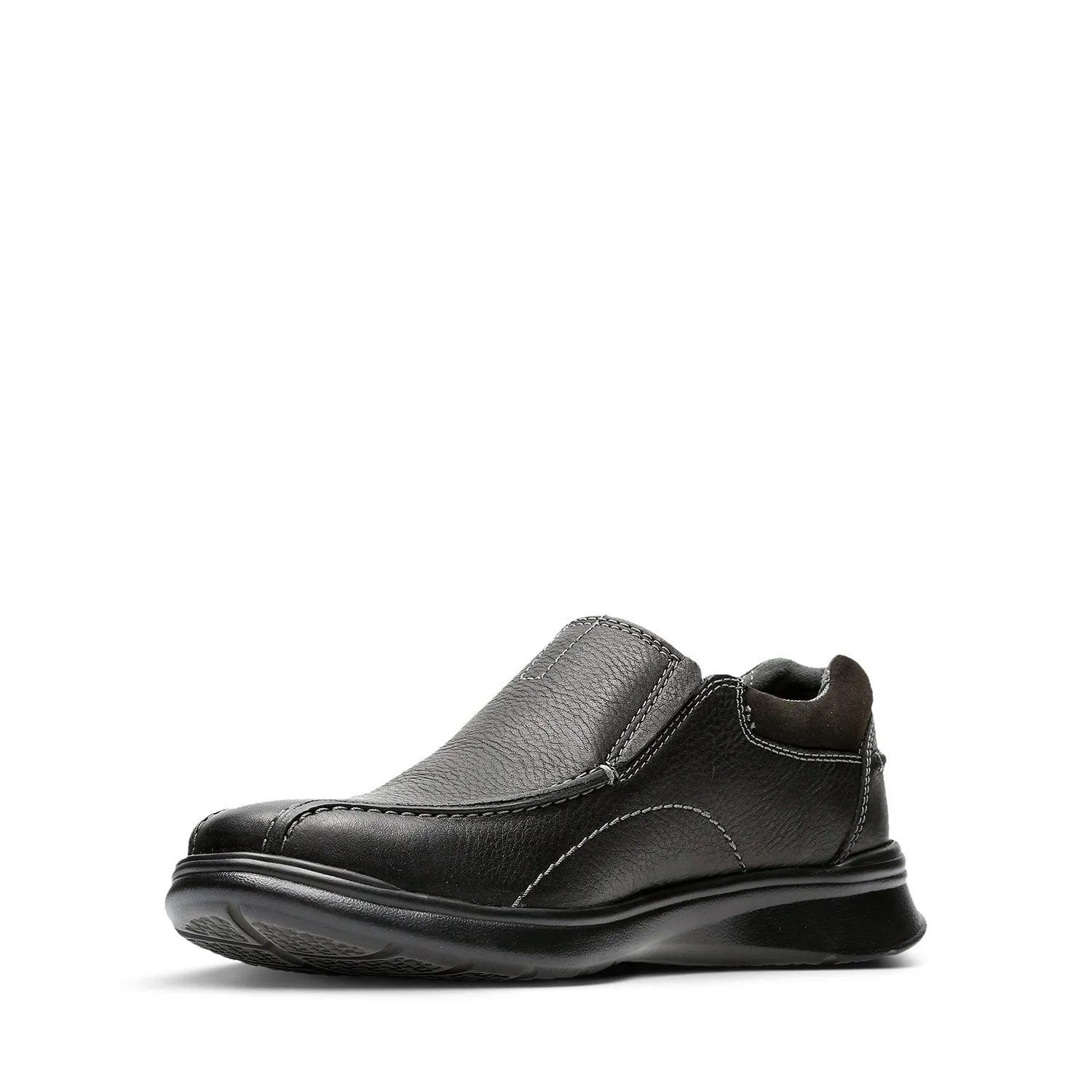 Mens - Cotrell Step Black Oily Leather