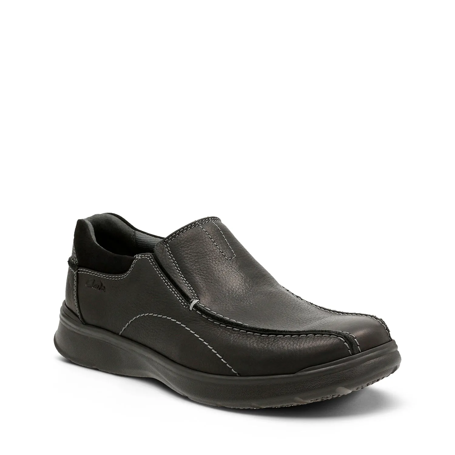 Mens - Cotrell Step Black Oily Leather