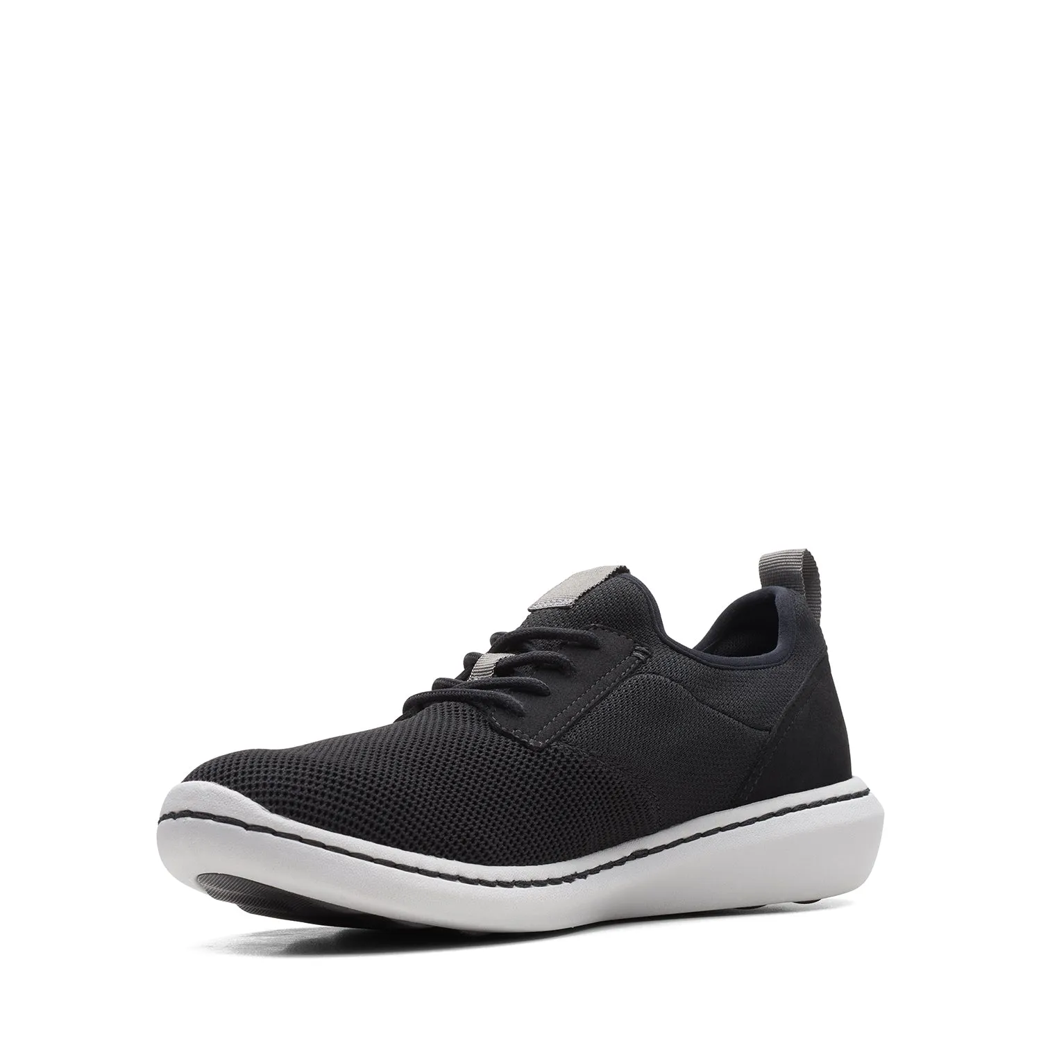 Mens - Step Urban Low Black Textile