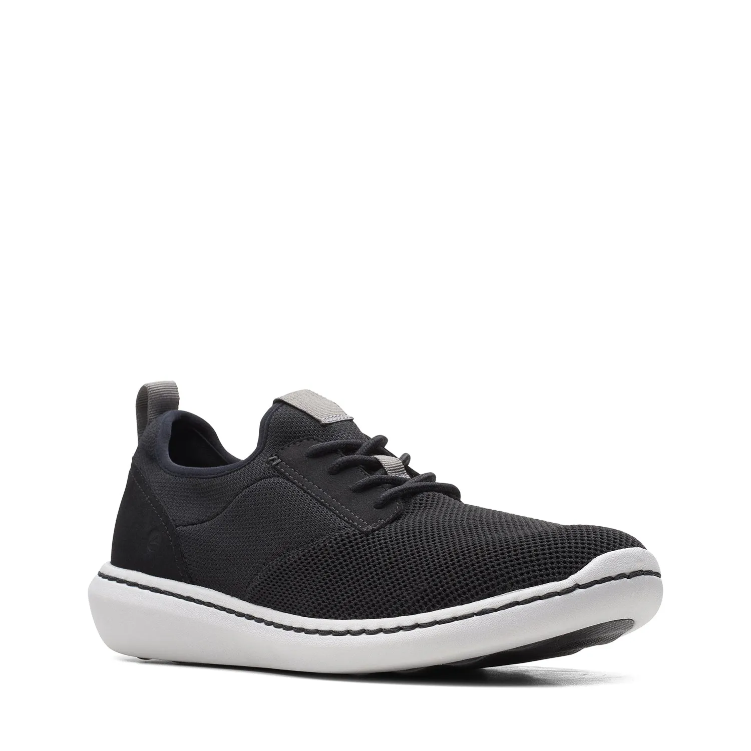 Mens - Step Urban Low Black Textile