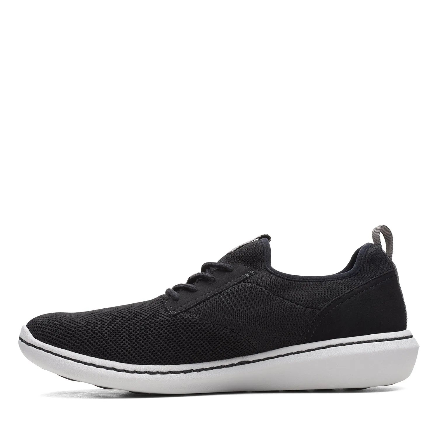 Mens - Step Urban Low Black Textile