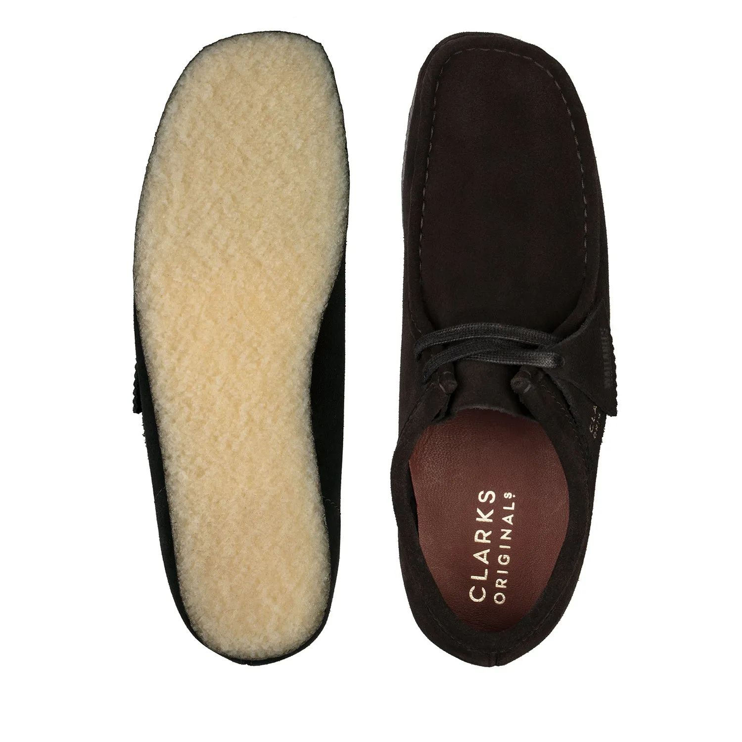 Mens - Wallabee Black Suede