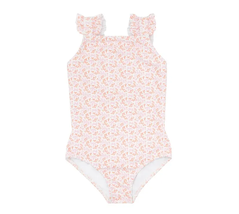 MINNOW ~ 1 pc ruffle strap swimsuit