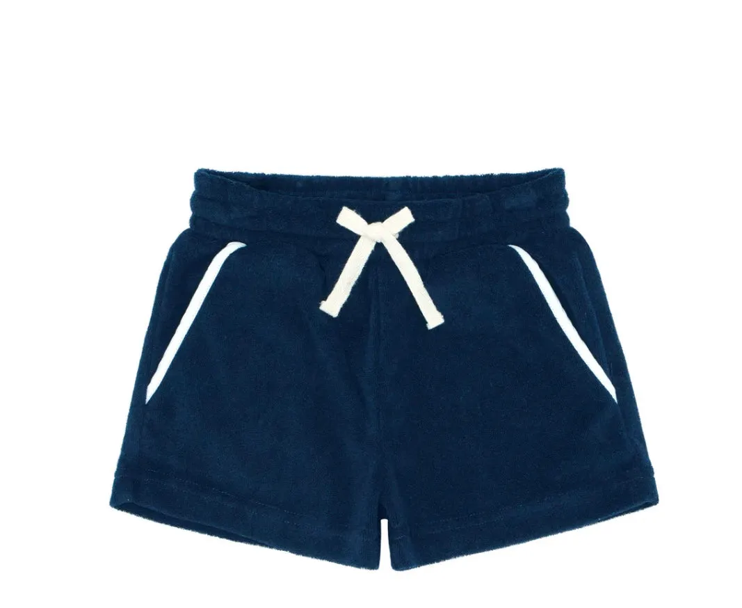 MINNOW~ French Terry stripe short