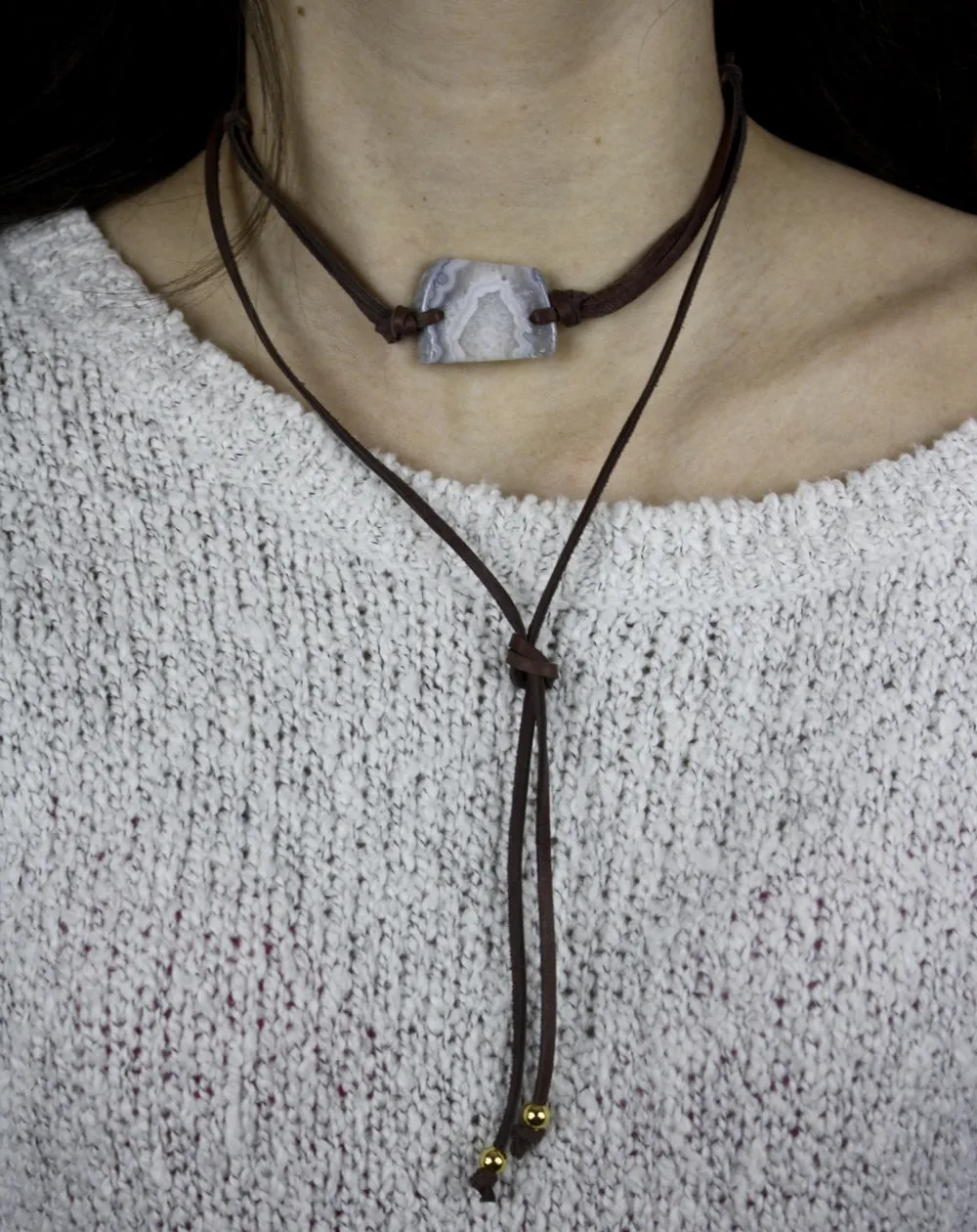 Mirabelle Bolo Necklace