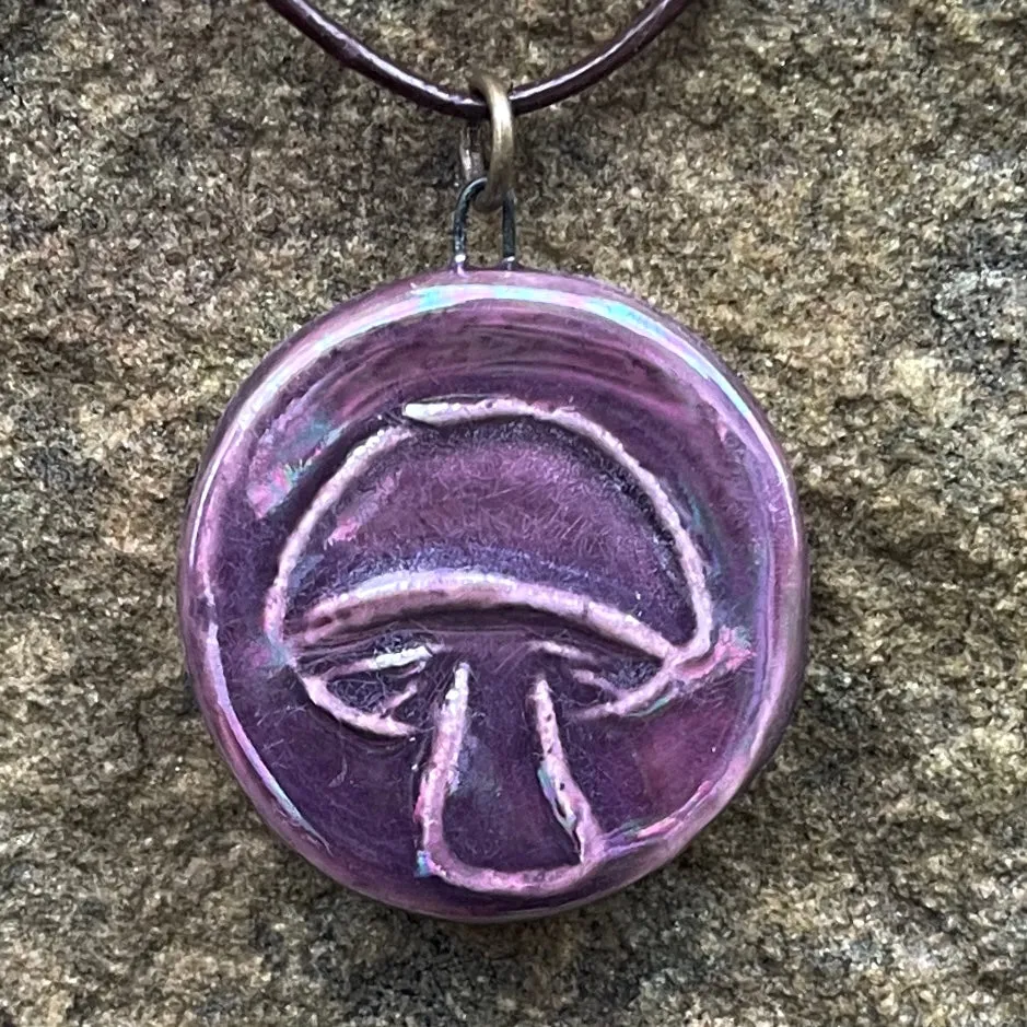 Mushroom Necklace