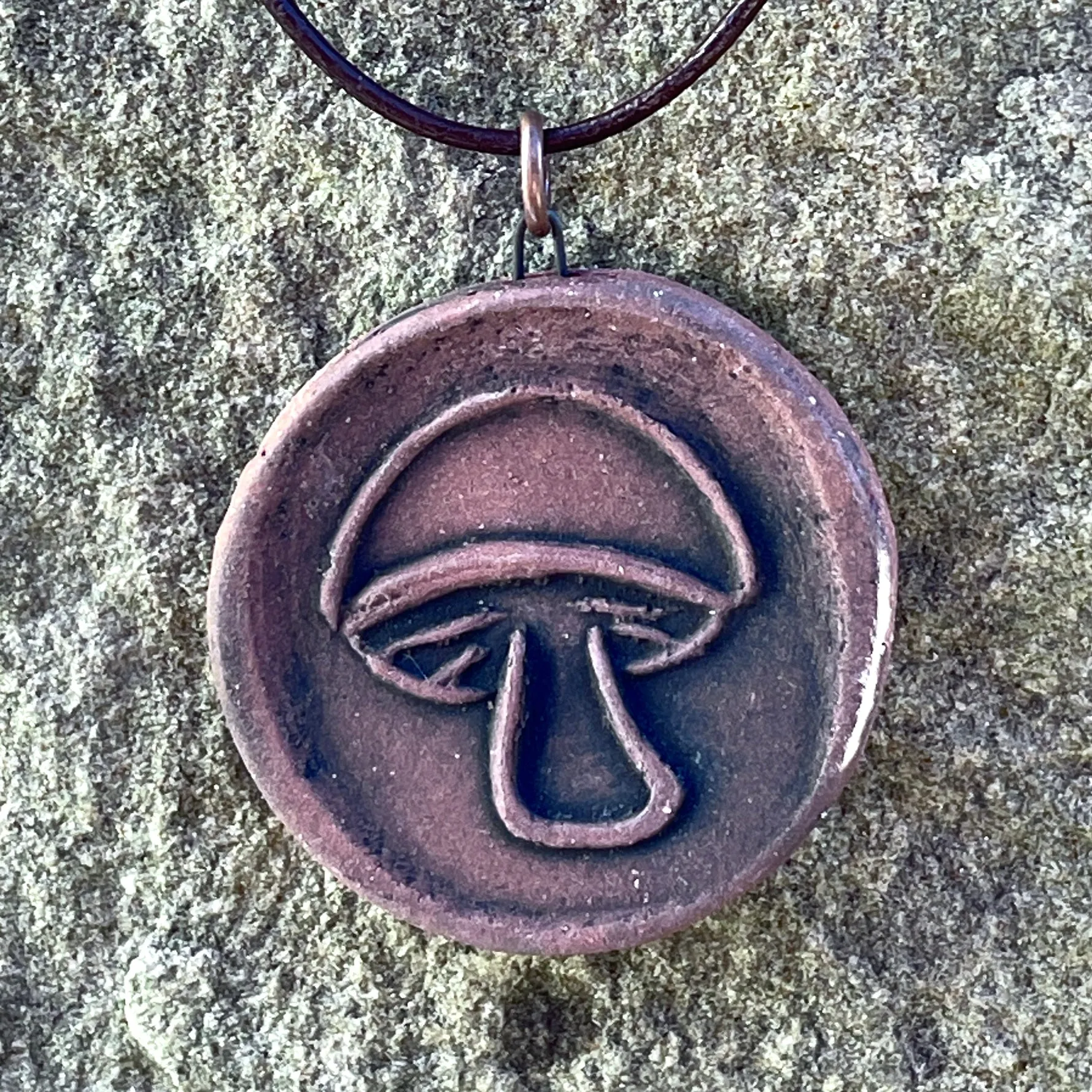 Mushroom Necklace