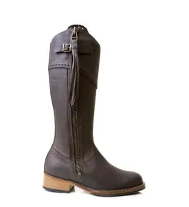 Mustang - Mid Calf Boot - Brown - Size UK 3