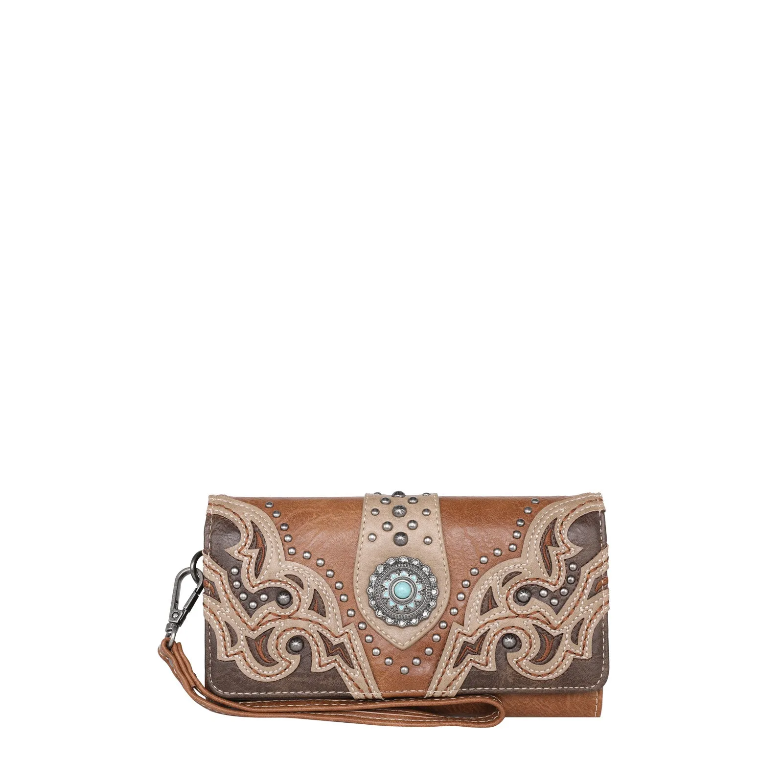 MW1144-W018 Montana West Cut-out Collection Wallet