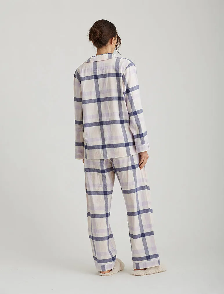 Organic Cotton Plaid Pant