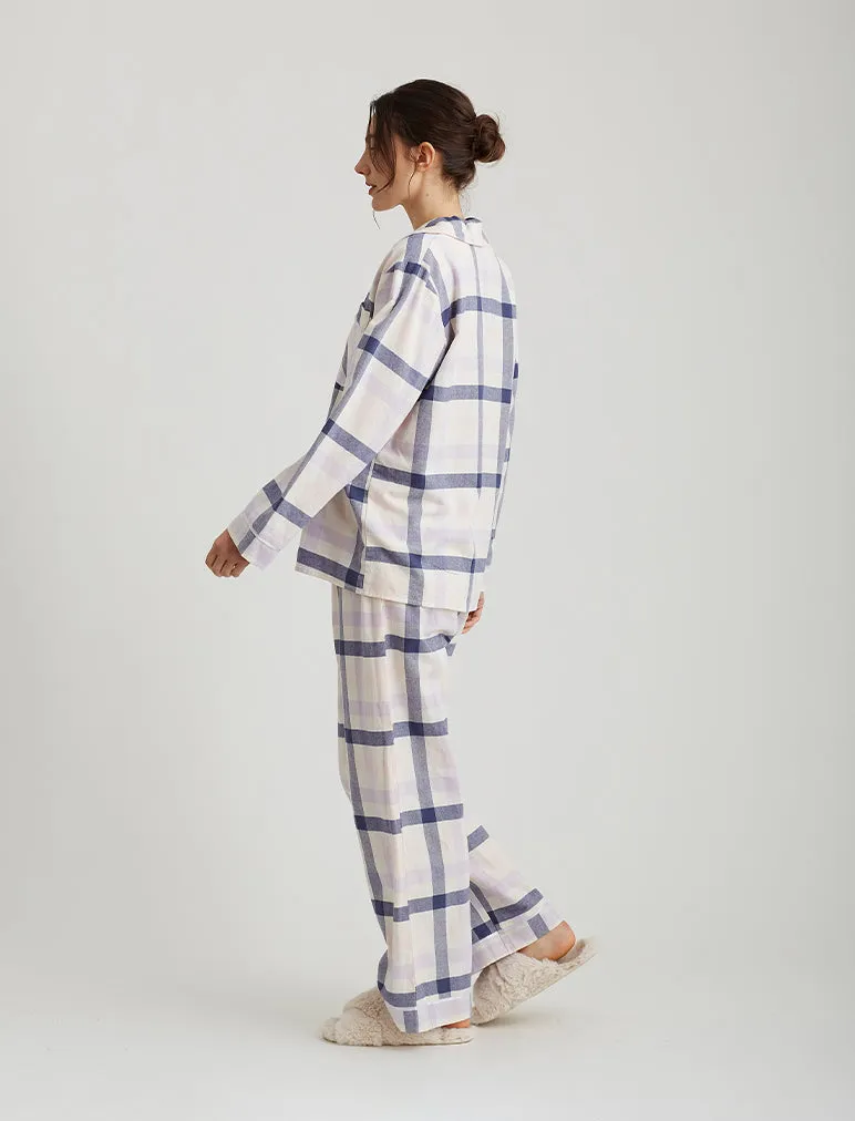 Organic Cotton Plaid Pant