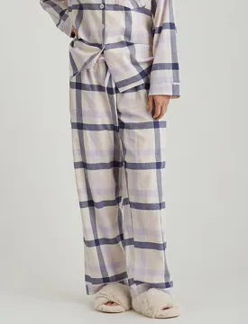 Organic Cotton Plaid Pant