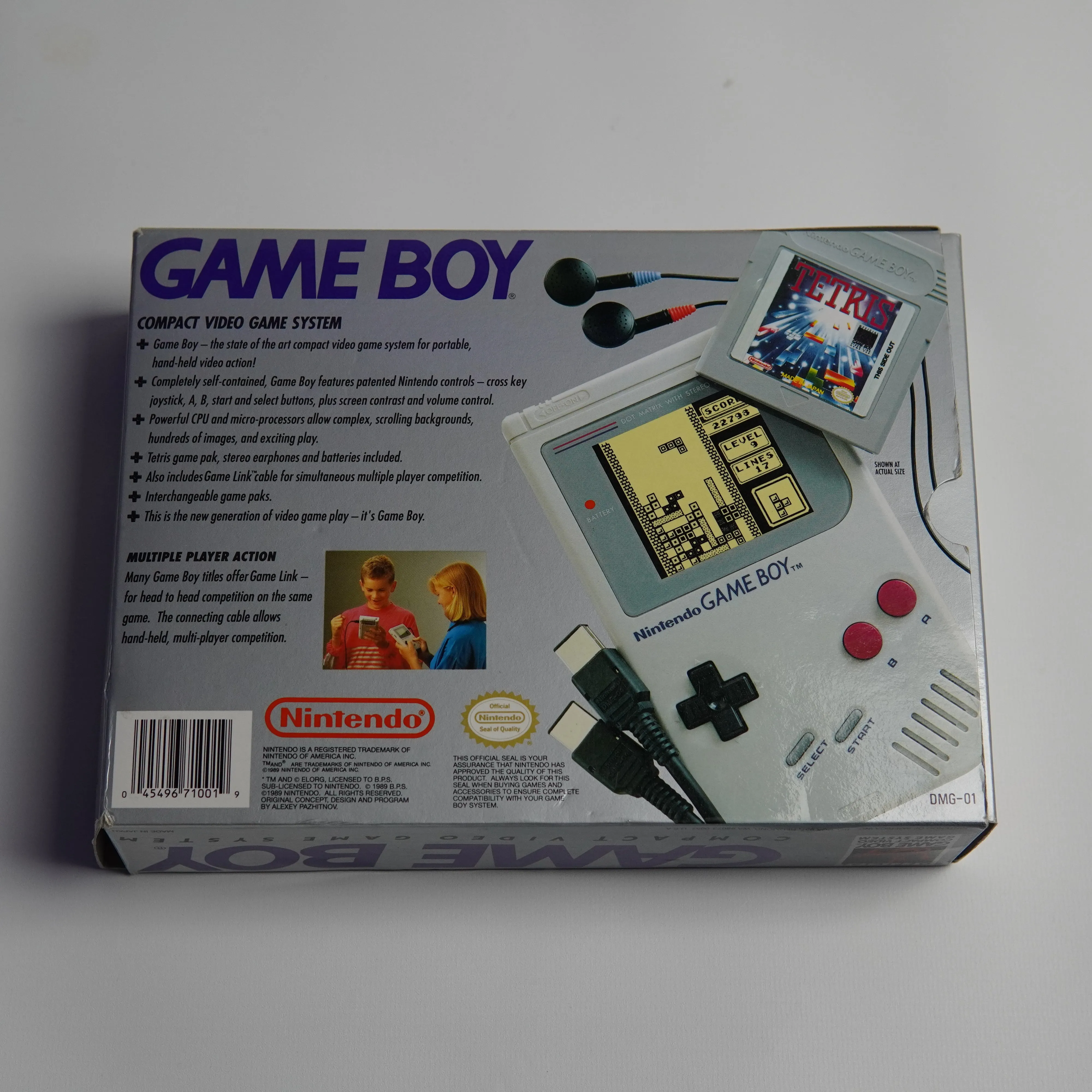 Original Gameboy System with Tetris - Complete in Box