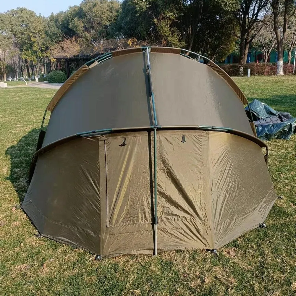 Outdoor Waterproof Quick Erect Carp Fishing Shelter Tent for 1~2 Man