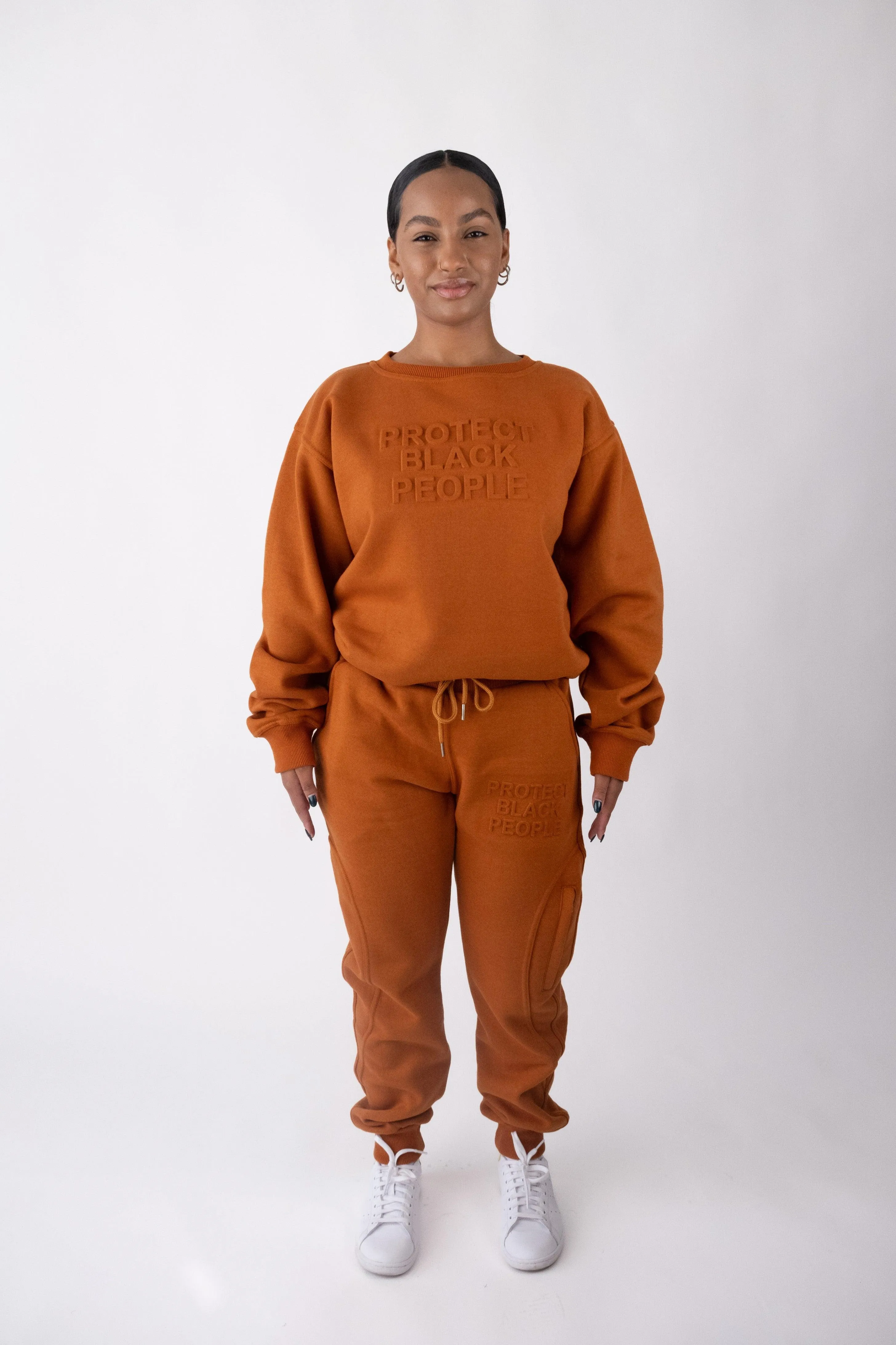 PBP - Sweatpants (Brown) - 3D Embroidery