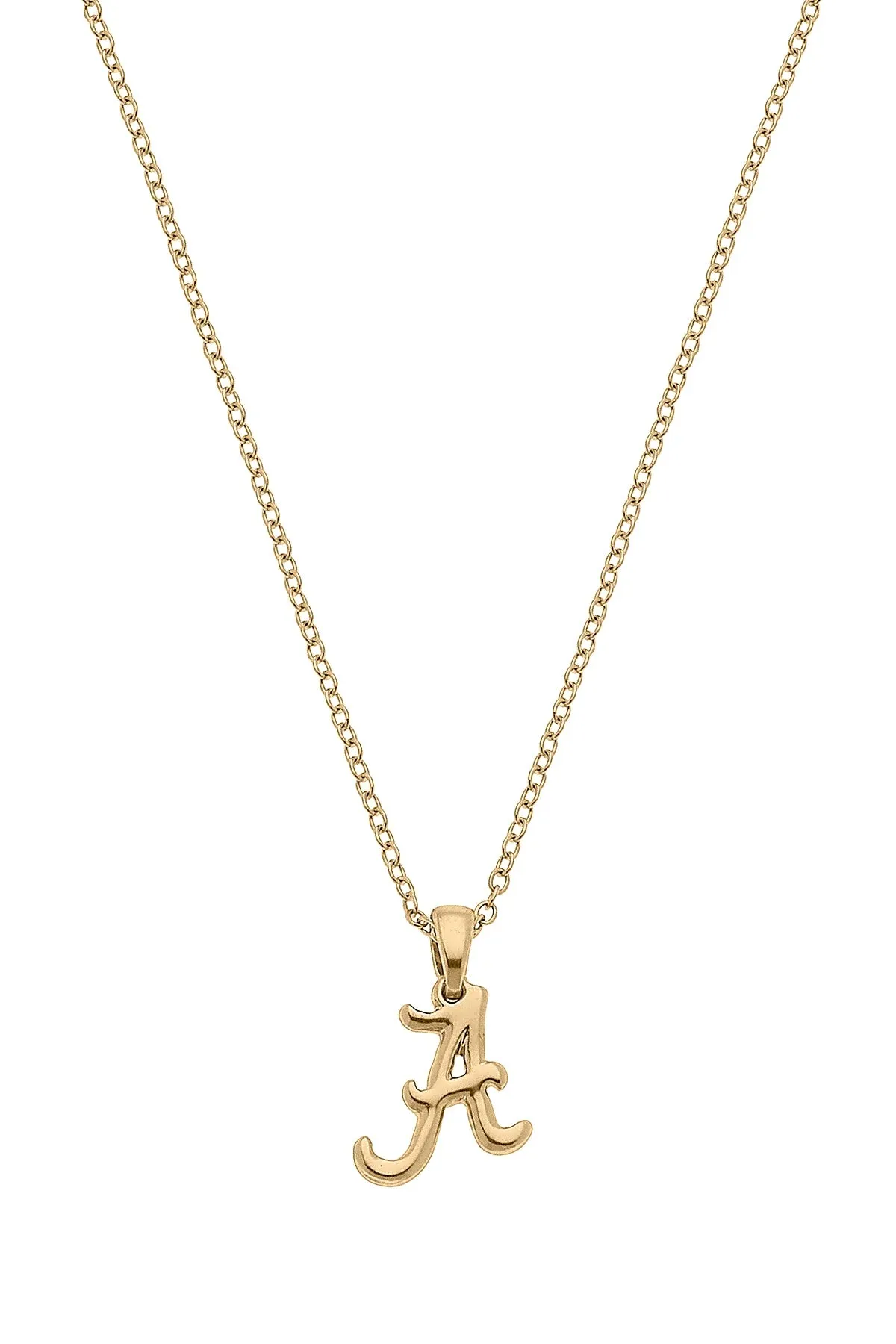 "A" Pendant Necklace