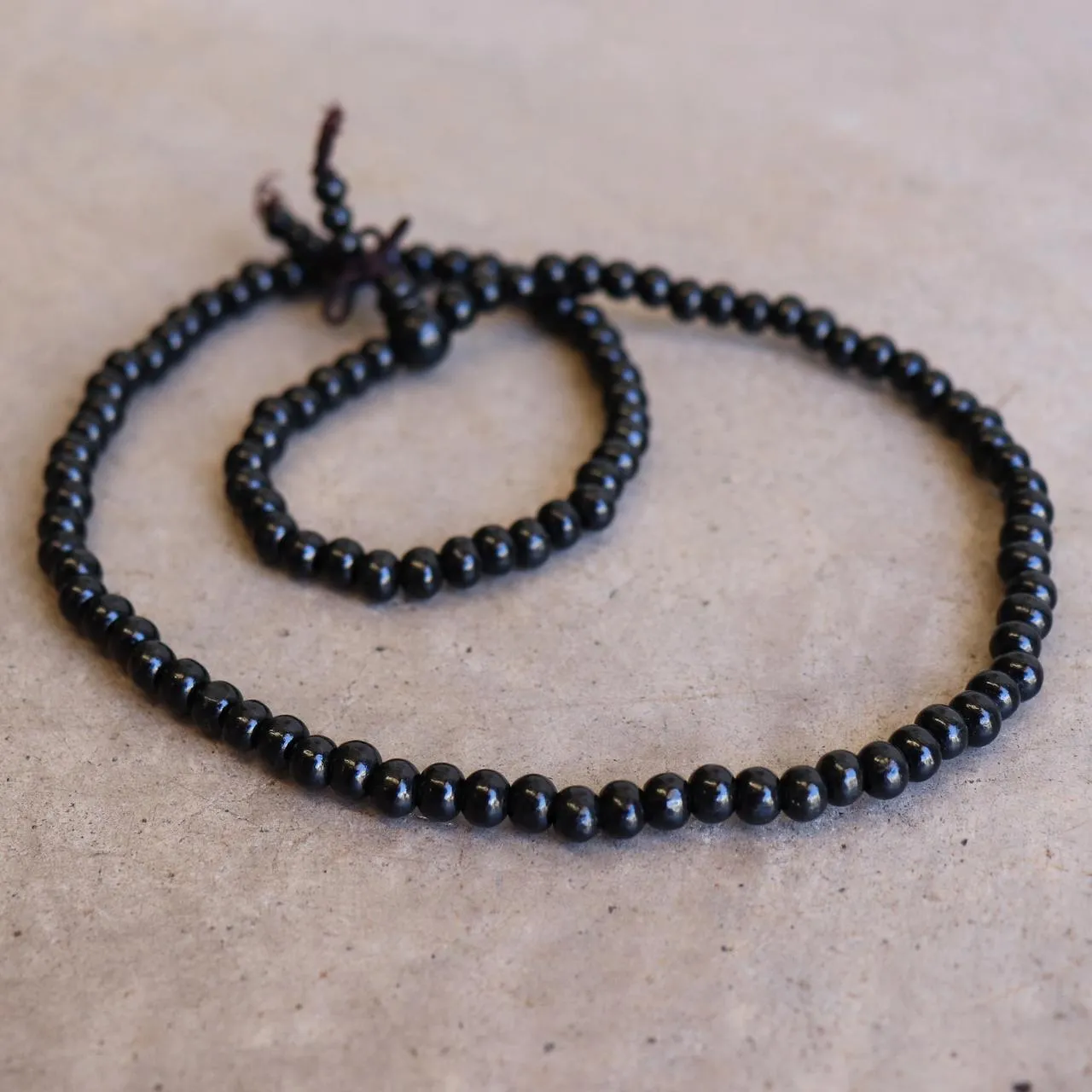 Resin Monk Bead Necklace