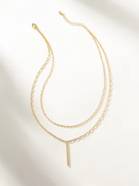 Simple Double Chain Necklace