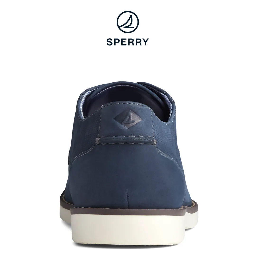 Sperry Men's Newman Oxford Nubuck Casuals Navy (STS22079)