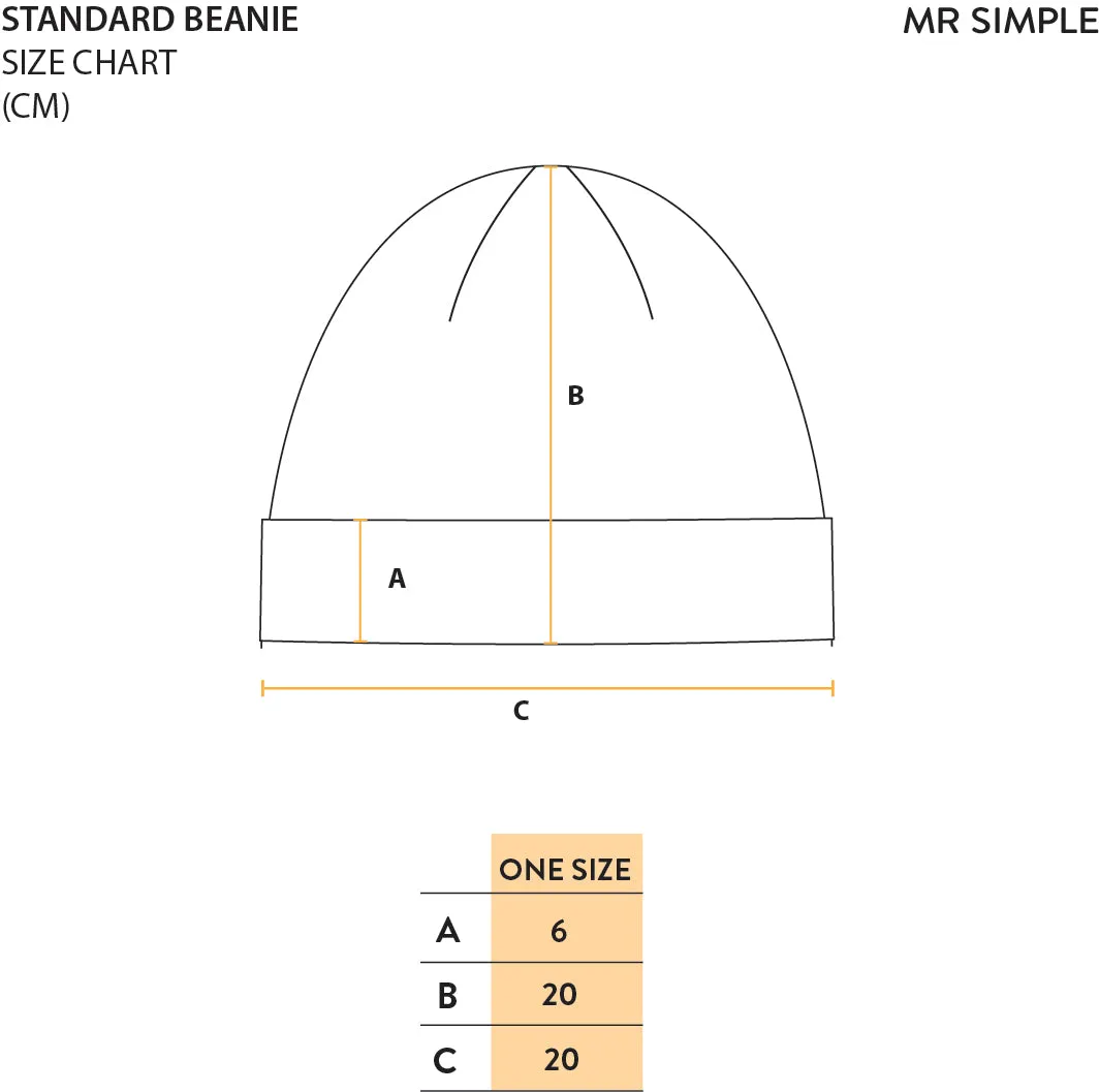 Standard Beanie - Ink