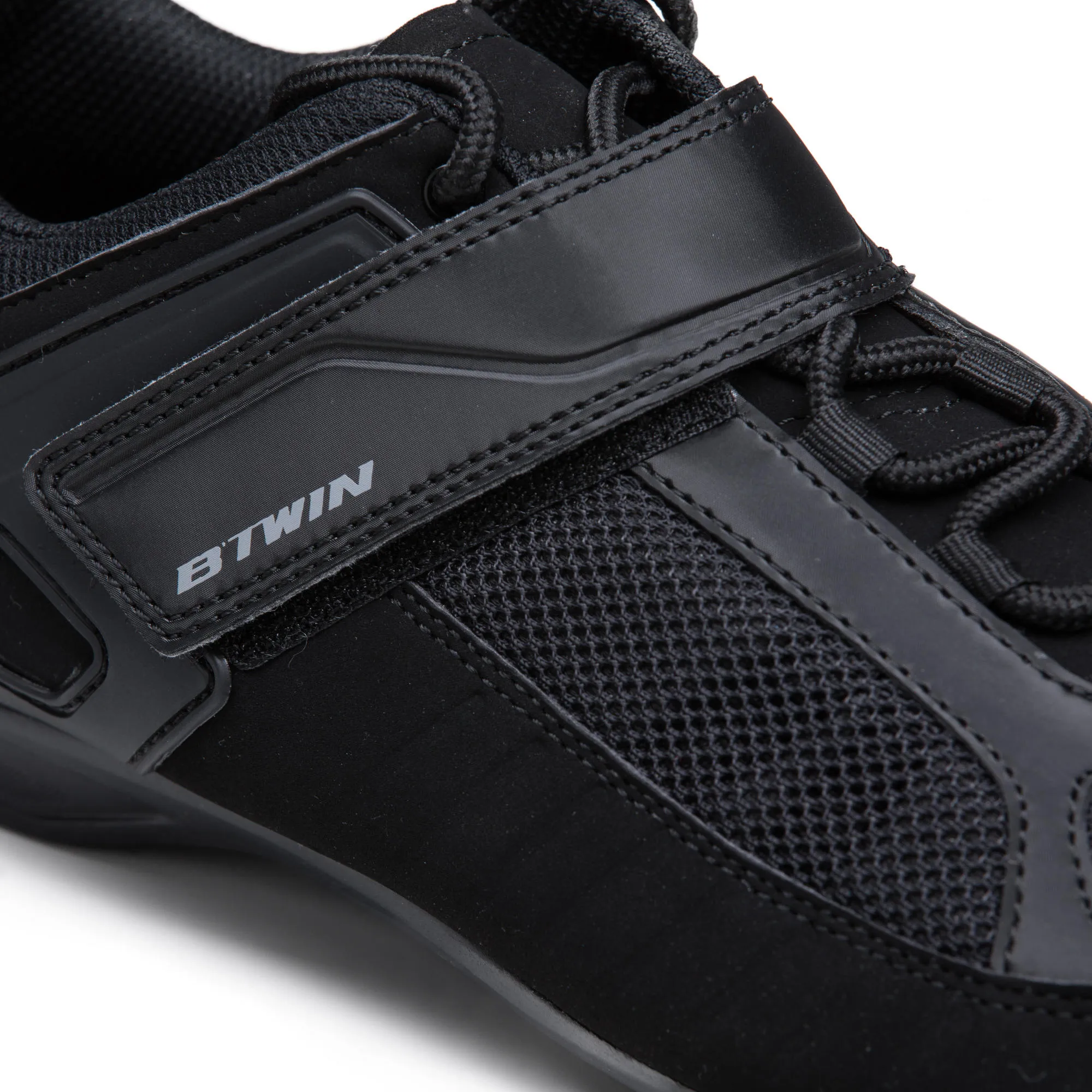 Triban Road and Gravel Cycling Shoes 100 - Black