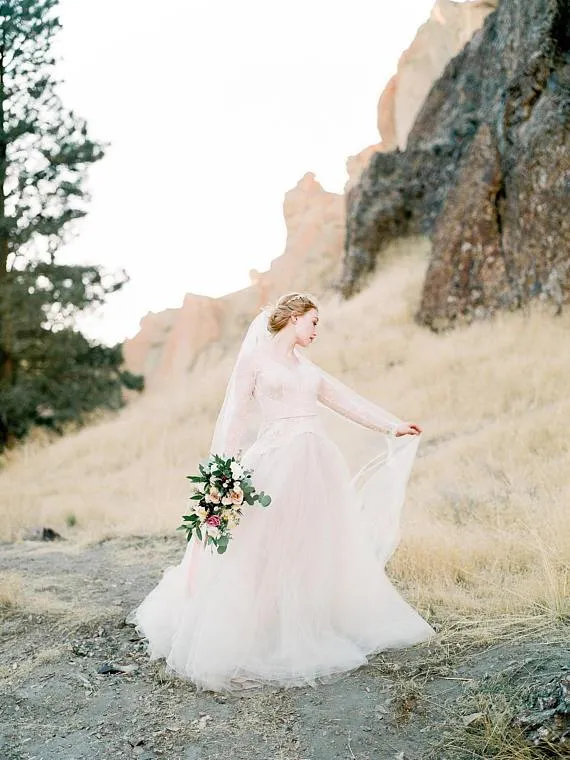 VICTORIA Cathedral Bridal Veil 108 Inch VICTORIA